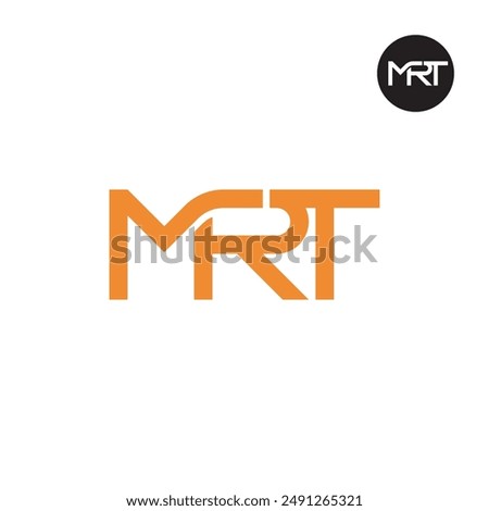 MRT Logo Letter Monogram Design