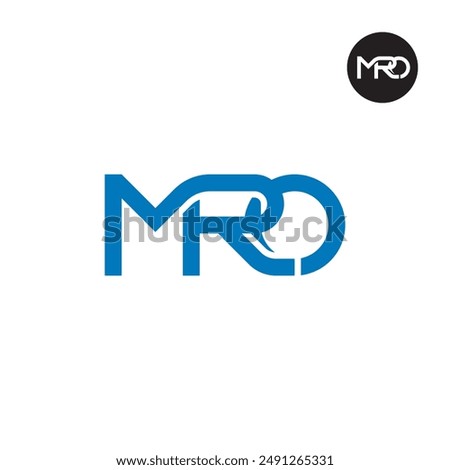 MRO Logo Letter Monogram Design