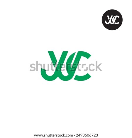 JVC Logo Letter Monogram Design