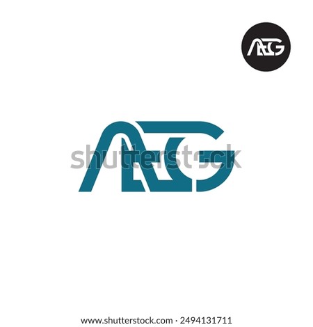 AEG Logo Letter Monogram Design