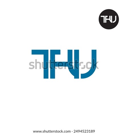 THU Logo Letter Monogram Design