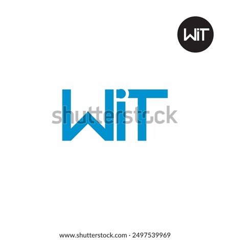 WIT Logo Letter Monogram Design