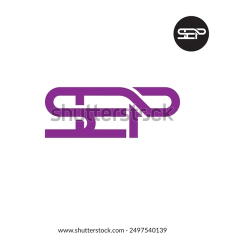 SEP Logo Letter Monogram Design