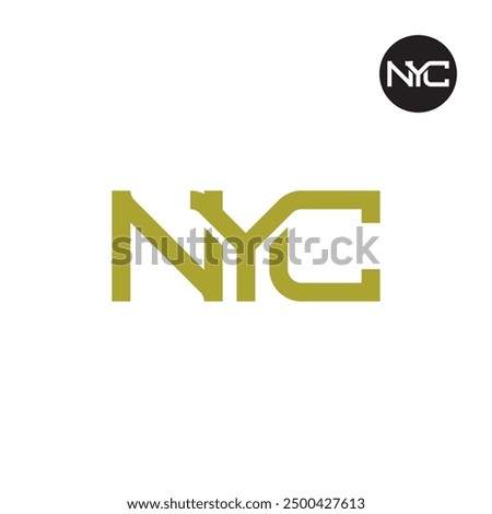 NYC Logo Letter Monogram Design