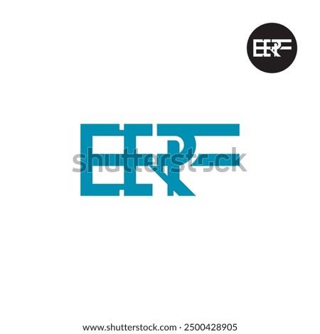 ERF Logo Letter Monogram Design