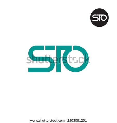 STO Logo Letter Monogram Design