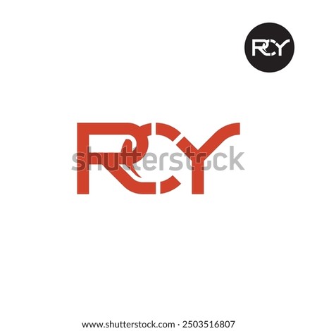 RCY Logo Letter Monogram Design