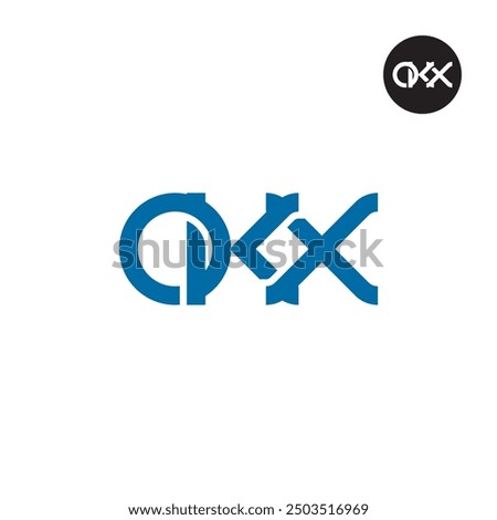 OKX Logo Letter Monogram Design