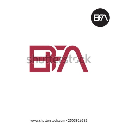 BFA Logo Letter Monogram Design