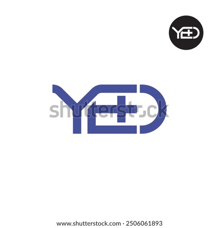 YED Logo Letter Monogram Design