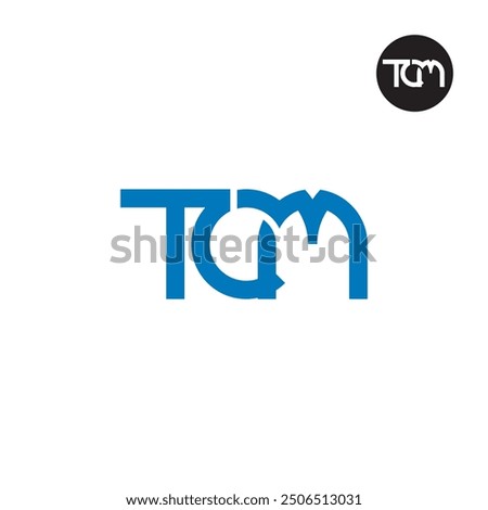 TCM Logo Letter Monogram Design