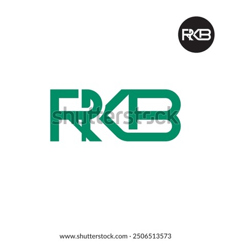 RKB Logo Letter Monogram Design