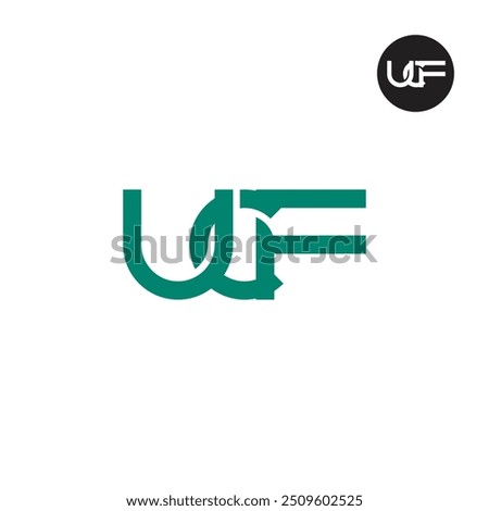 UCF Logo Letter Monogram Design