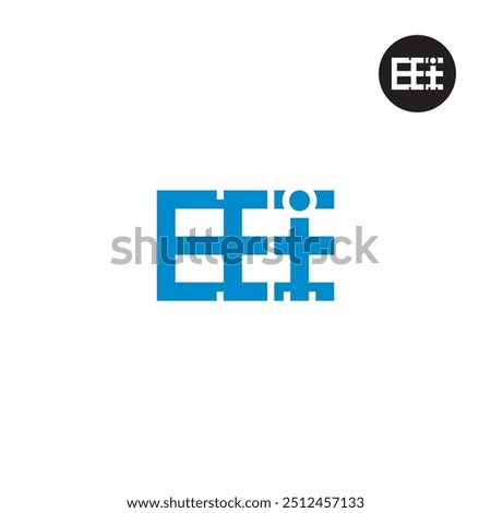 EEI Logo Letter Monogram Design