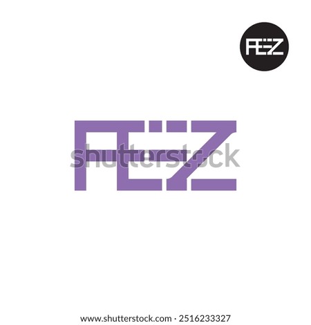 FEZ Logo Letter Monogram Design