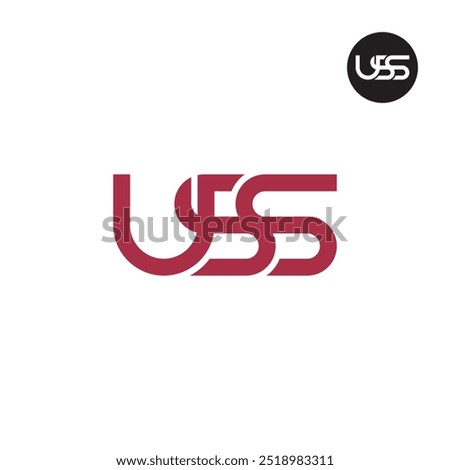 USS Logo Letter Monogram Design