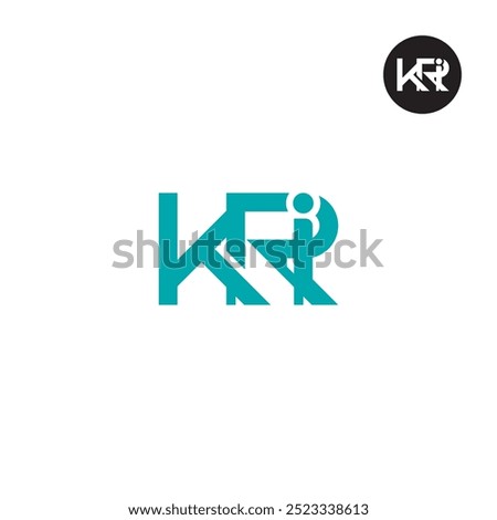 KRI Logo Letter Monogram Design