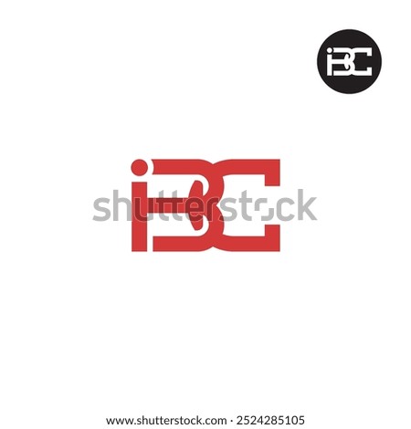 IBC Logo Letter Monogram Design