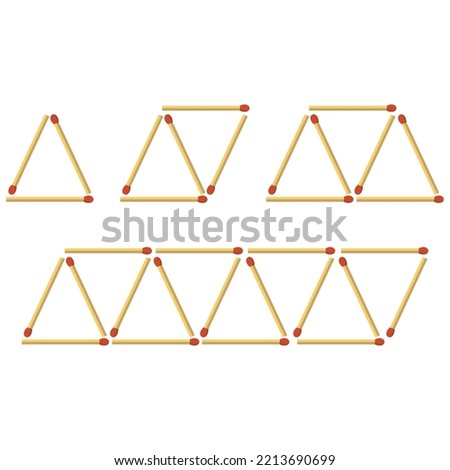 Wood Match Stick - Realistic Red Wooden Match Stick Vector Isolated on White