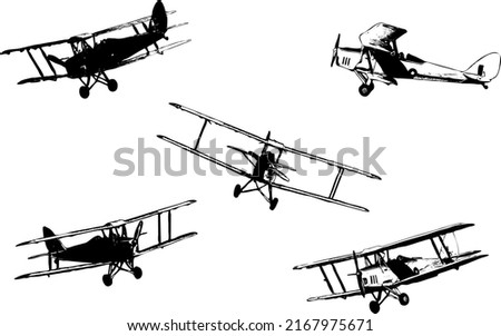 Tiger Moth Plane Single Engine Biplane