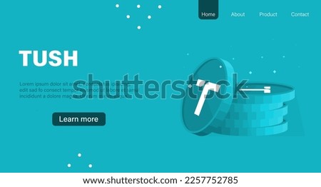 TUSH layout page. Web banner