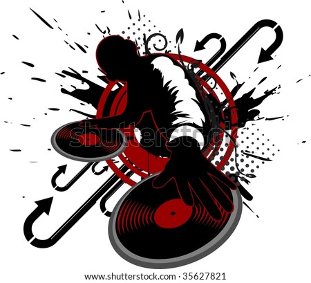 Music Dj Stock Vector Illustration 35627821 : Shutterstock