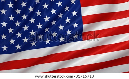 American Flag Background Stock Photo 31715713 : Shutterstock