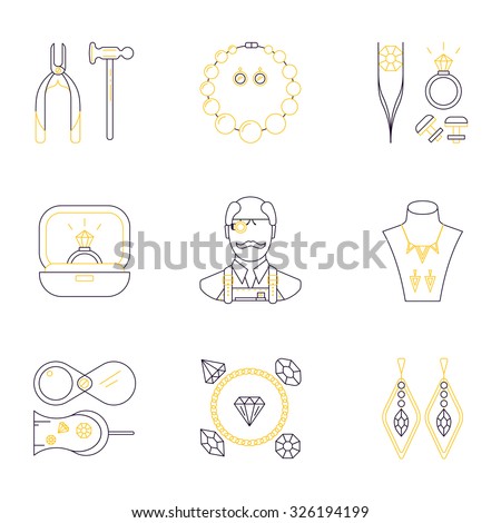 Similar – Image, Stock Photo Jeweler with hammer and chisel creating jewelry in workshop