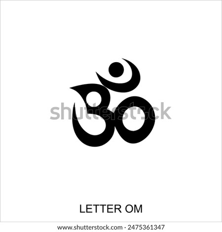 Om symbol, Om vector art, om poster, digital art, om icon symbol sign, and logo, vector background, vector art, and illustration