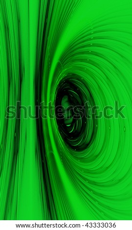 Green and black background. Abstract design.