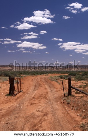Outback Scenery. Australia