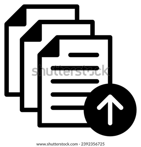 File Export icon illustration, for web, app, infographic, etc