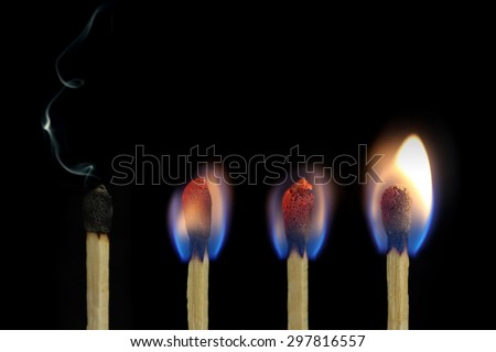 Lighting matches