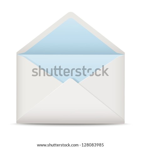 White open envelope