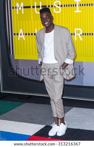 LOS ANGELES, CA/USA - AUGUST 30 2015: Rickey Thompson attends the 2015 MTV Video Music Awards at Microsoft Theater.