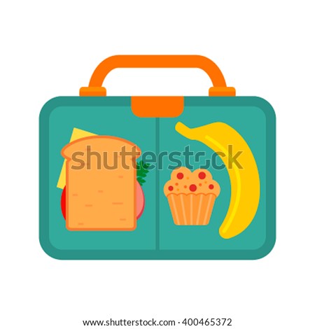 Lunch Box Vector Image | Download Free Vector Art | Free-Vectors