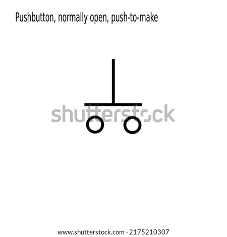 electronic switch symbol, switch icon ilustrattion vector 