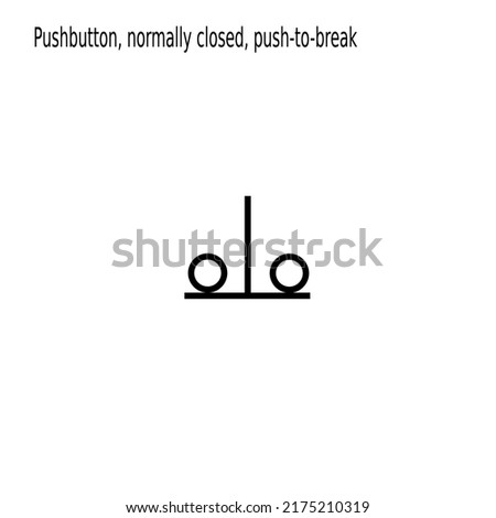 electronic switch symbol, switch icon ilustrattion vector 