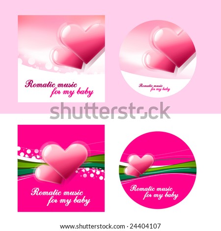 CD cover for valentine\'s Day songs