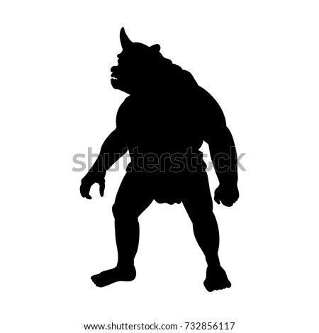 Free Mythological Monsters Vector Silhouettes | Download Free Vector ...