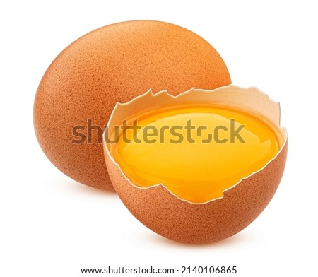 Similar – Image, Stock Photo organic eggs in egg box on white marble kitchen table