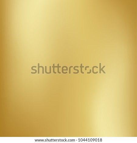 Vector gold blurred gradient style background. Abstract smooth colorful illustration, social media wallpaper