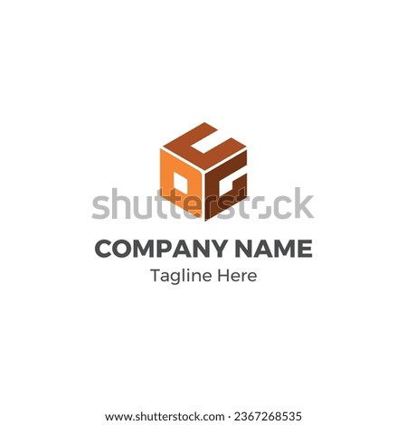 DCC monogram logo design initial