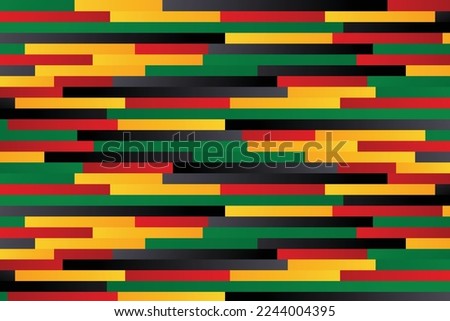 Black History Month box abstract background, black history month pattern background,Juneteenth  vector gradient background.