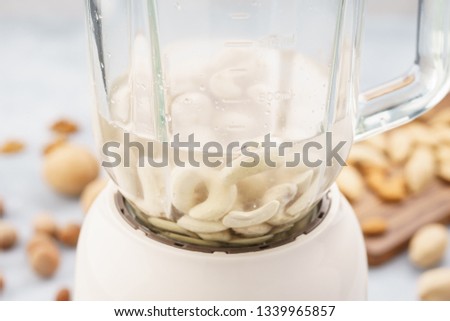 Similar – Image, Stock Photo soaking cashews to make cashew milk