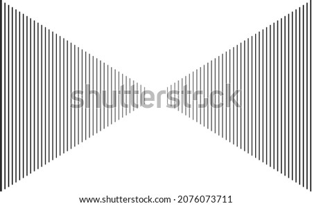 Lines in perspective abstract background