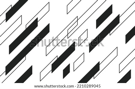 Oblique speed lines pattern, negative space angle line background