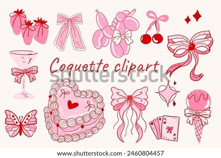 coquette clipart, cute, kawaii, coquette aesthetic, bows clipart,  crafts Bows, Coquette, pink ribbon, Pink Coquette Ribbon Clipart Gift bow clipart Fashion Decoration valentine gift