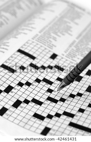 Vertical Crossword Puzzle Composition with Pen