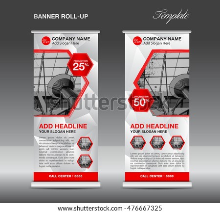 Stand Up Banner Template from image.shutterstock.com